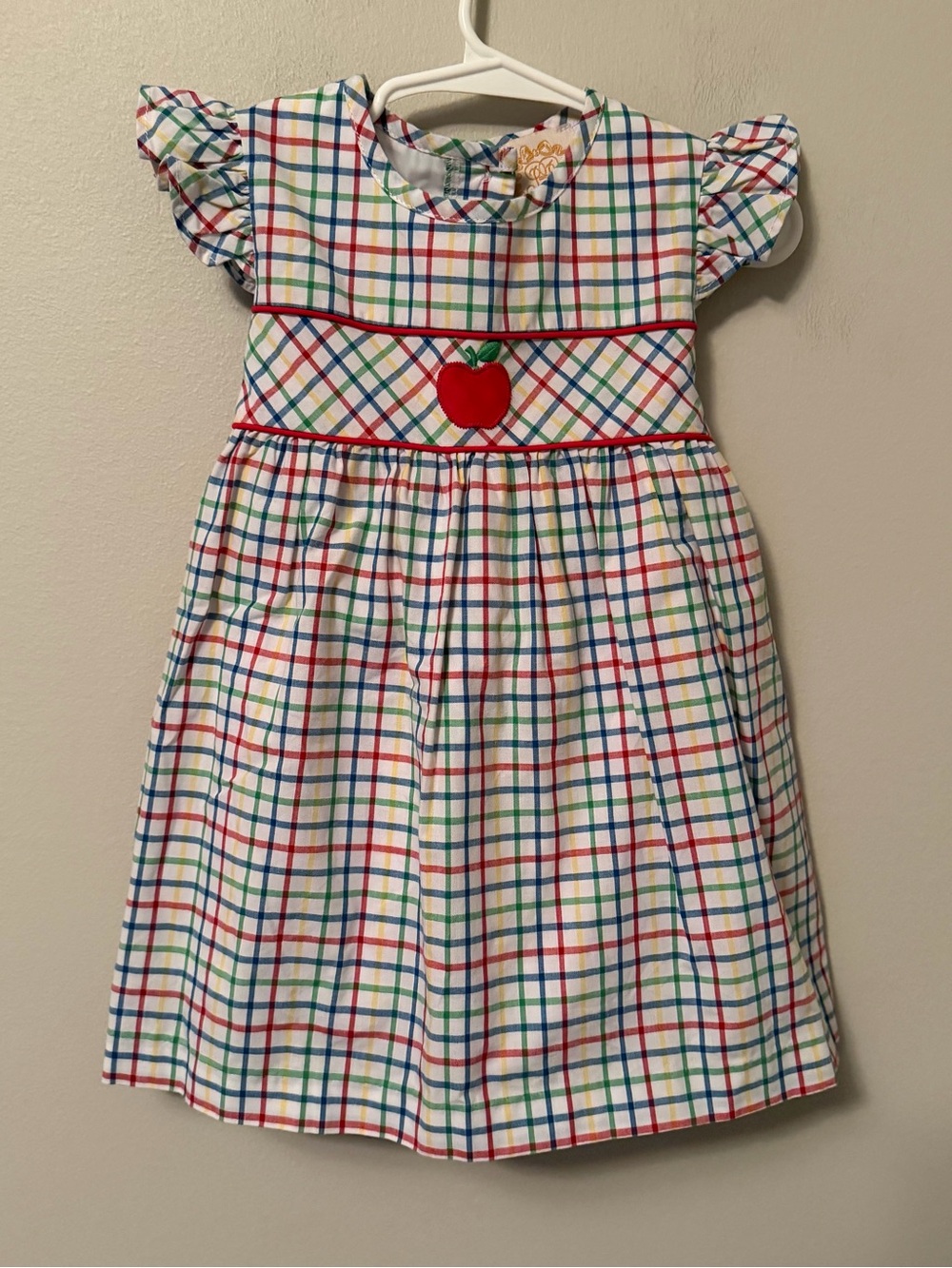 The Beaufort Bonner Company Colorful Plaid Apple Dress